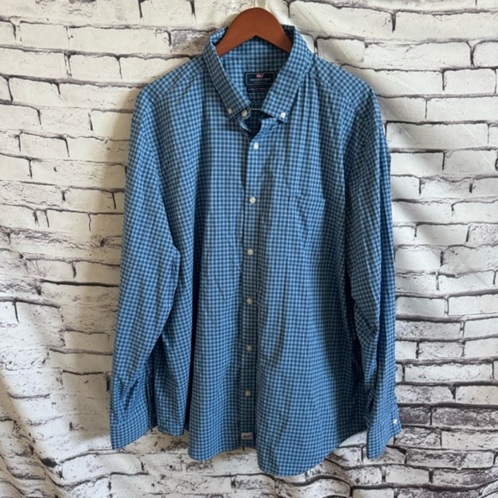 Vineyard Vines Performance Classic Fit Murray Shirt SZ 2XL